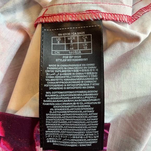 Alfred Sung NWT white eyelet shift dress size 8 - Picture 3 of 6